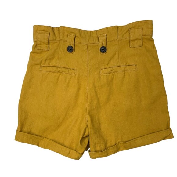 Anthropologie Daughters Of The Liberation Linen Blend Shorts 6 - Picture 2 of 12